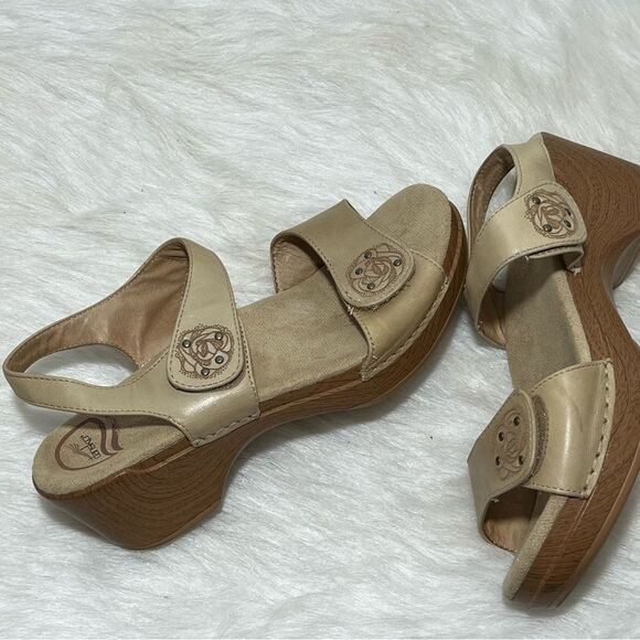 Dansko Tan Sonnet Leather Strap Sandal --‎ EU39/US 9 - Picture 4 of 9